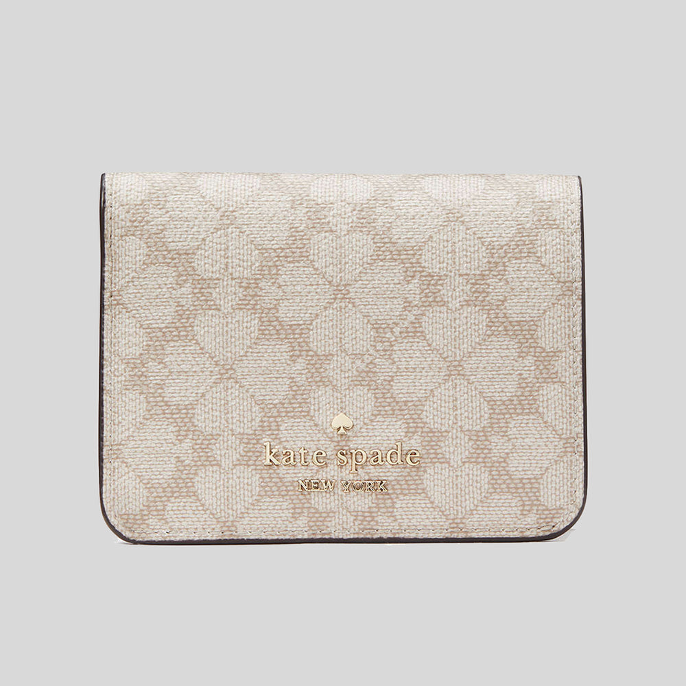 即発◆kate spade◆二つ折りミニ財布 small bifold wallet KG493 Signature Spade Flower Small Bifold Wallet | Kate Spade Outlet