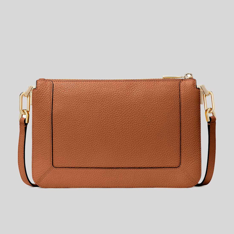 KATE SPADE Lena Double Compartment Crossbody Bag Warm Gingerbread KH430