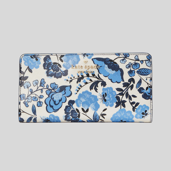 折りたたみ財布 Kate Spade Madison Floral Medium Bifold Wallet KL867 Boxed Madison Floral Medium Bifold Wallet | Kate Spade Outlet