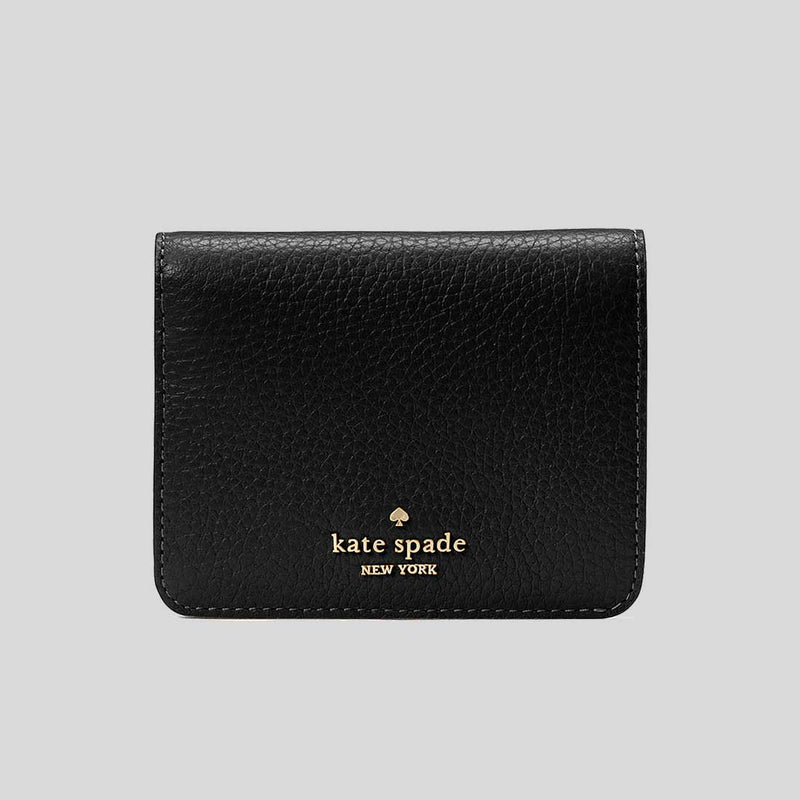 KATE SPADE Lena Small Bifold Wallet Black KH788