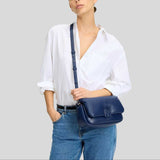KATE SPADE Dakota Puffy Leather Crossbody Bag Deep Lake KI075