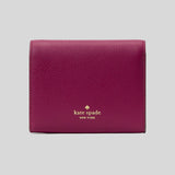KATE SPADE Kayla Small L-zip Wallet Dark Raspberry KK056