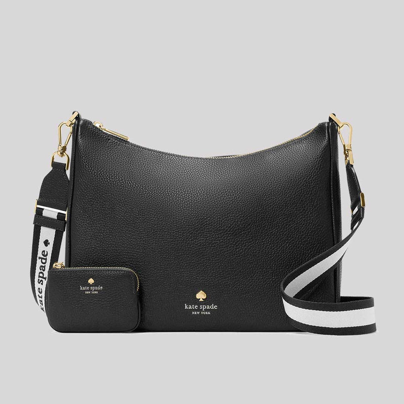 KATE SPADE Emma Large Crossbody Bag Black KK069