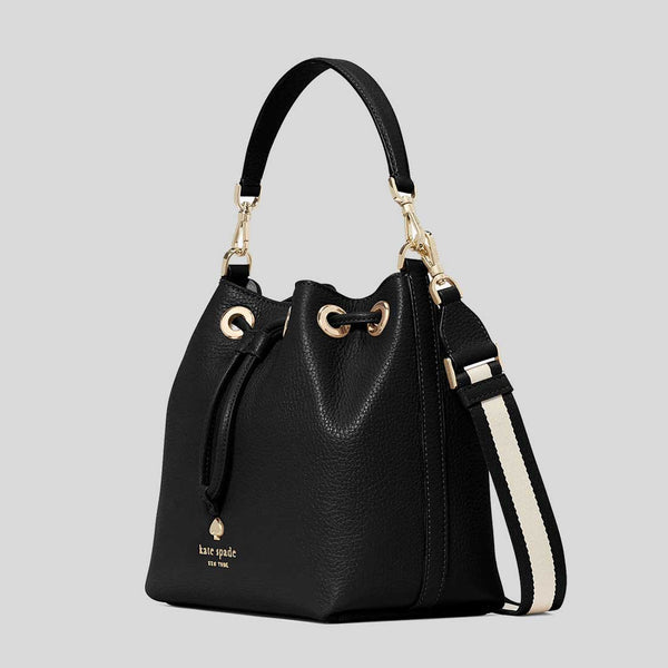 KATE SPADE Emma Small Bucket Bag Black KK071