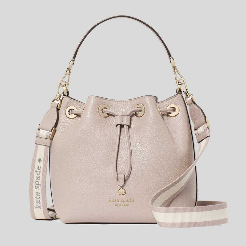 KATE SPADE Emma Small Bucket Bag Cozy Grey KK071