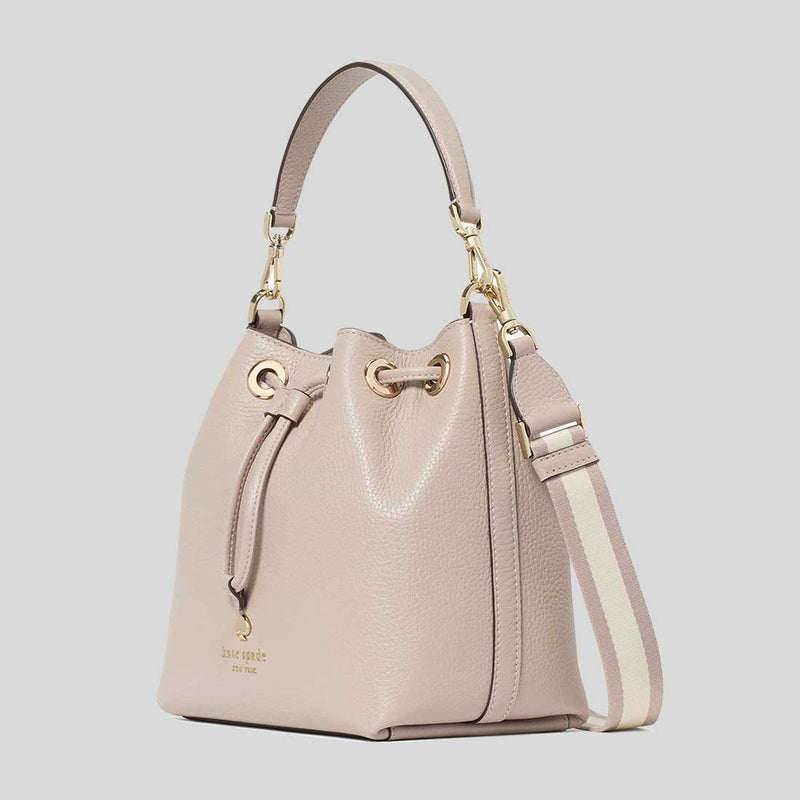 KATE SPADE Emma Small Bucket Bag Cozy Grey KK071