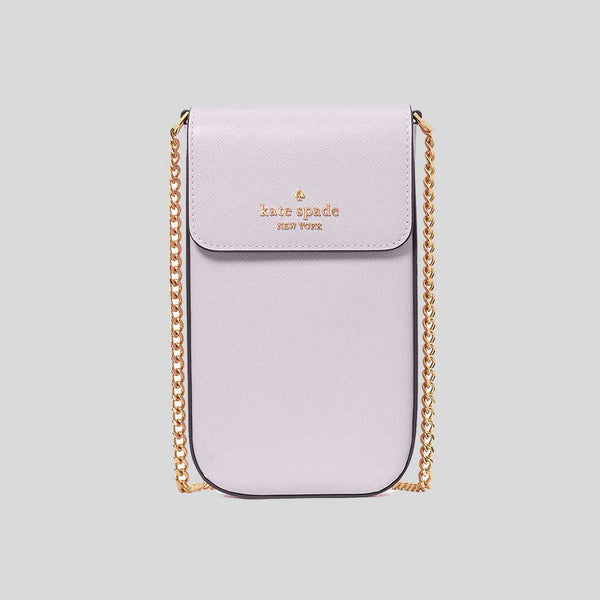 KATE SPADE Madison Phone Crossbody Bag Pale Amethyst KK152