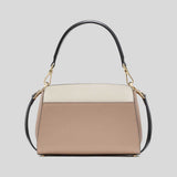 KATE SPADE Madison Small Top Handle Satchel Toasted Hazelnut Multi KK284