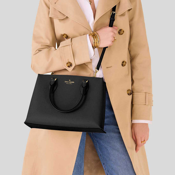 KATE SPADE Rae Medium Satchel Black KK310