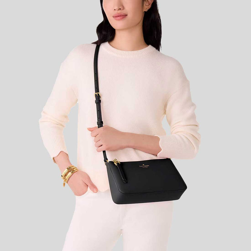 KATE SPADE Ginnie Crossbody Bag Black KK311
