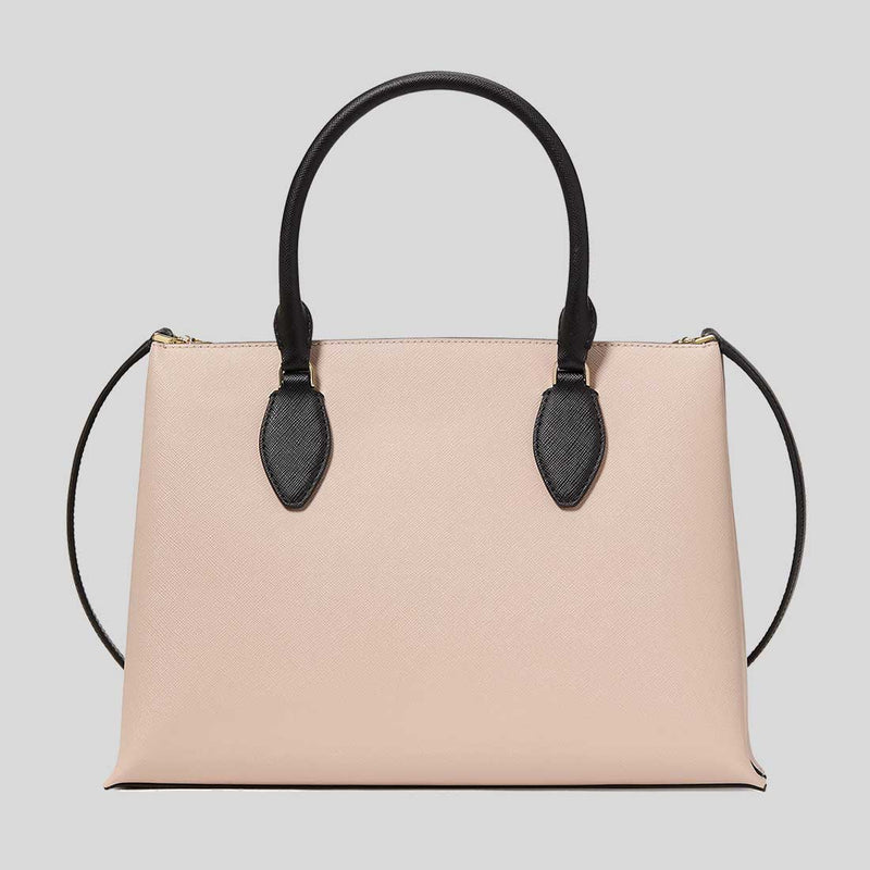 KATE SPADE Rae Medium Satchel Warm Beige Multi KK992