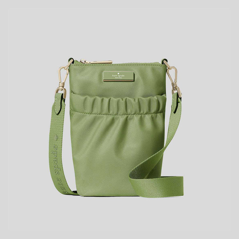 KATE SPADE Carter Nylon Phone Crossbody Cedar Stand KL876