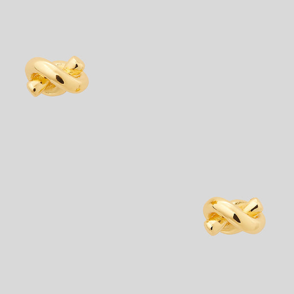 Kate Spade Sailor's Knot Studs Gold O0R00064