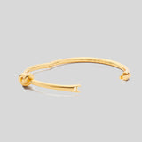 Kate Spade Sailor's Knot Hinge Bangle Gold O0R00065