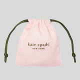 KATE SPADE Spot The Spade Enamel Hinged Bangle Chalk Pink O0RU2565