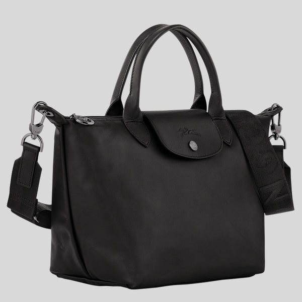 LONGCHAMP Le Pliage Extra S Leather Handbag Black L1512987
