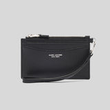 MARC JACOBS Slim 84 Top Zip Wristlet Wallet Black S176L03FA22