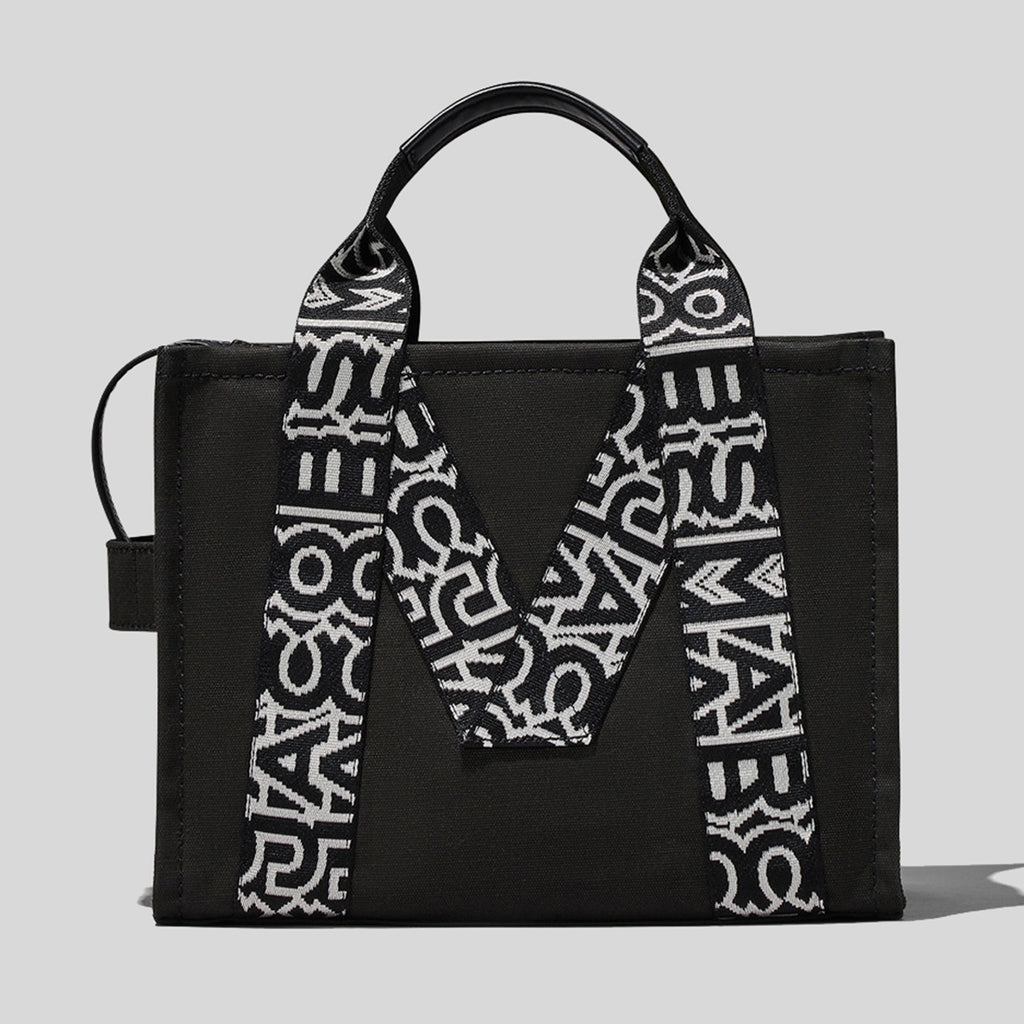 Marc Jacobs THE M Medium Tote Bag Black/White 2P3HTT007H02 – LussoCitta