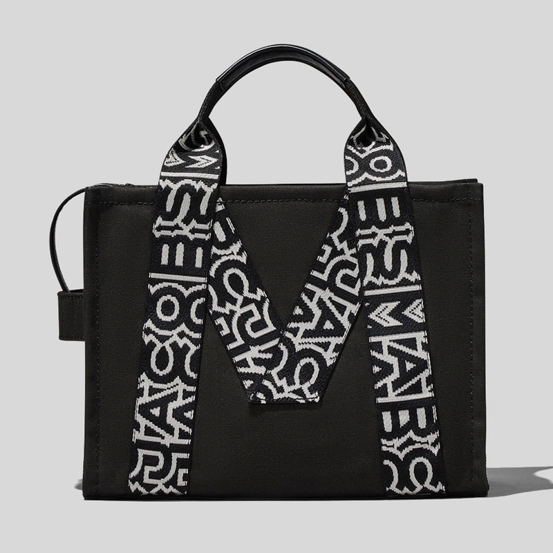 Marc Jacobs THE M Medium Tote Bag Black/White 2P3HTT007H02