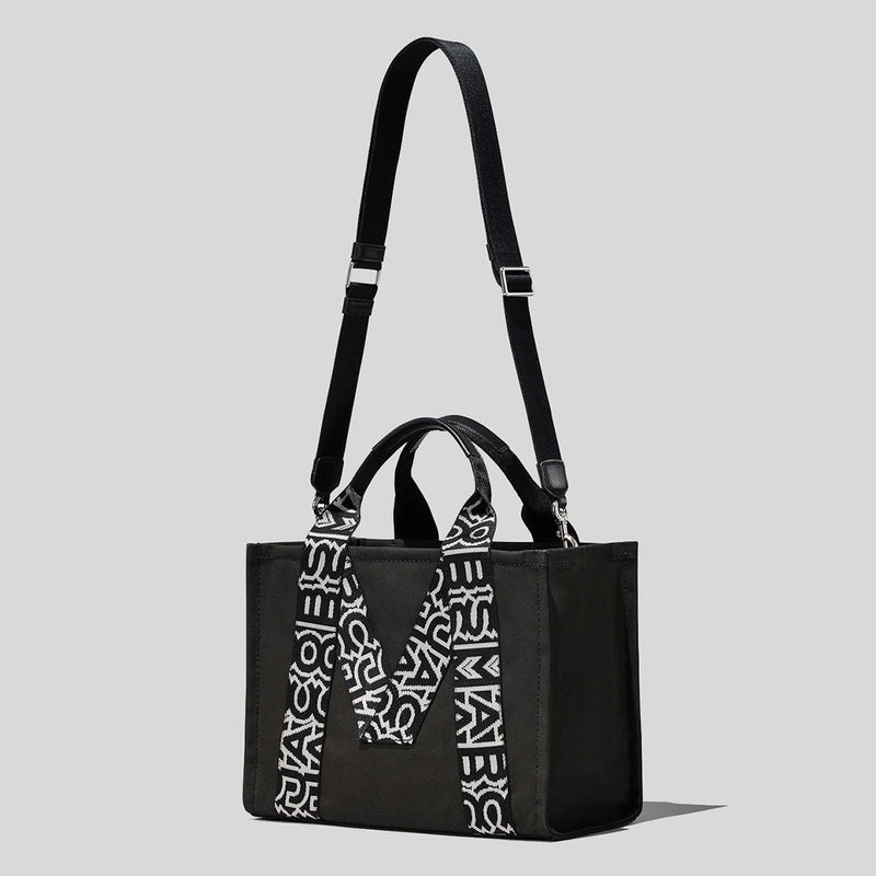 Marc Jacobs THE M Medium Tote Bag Black/White 2P3HTT007H02