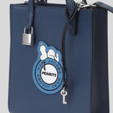 Marc Jacobs Grind Signet Snoopy Micro Tote Azure Blue 4S3HTT013H01