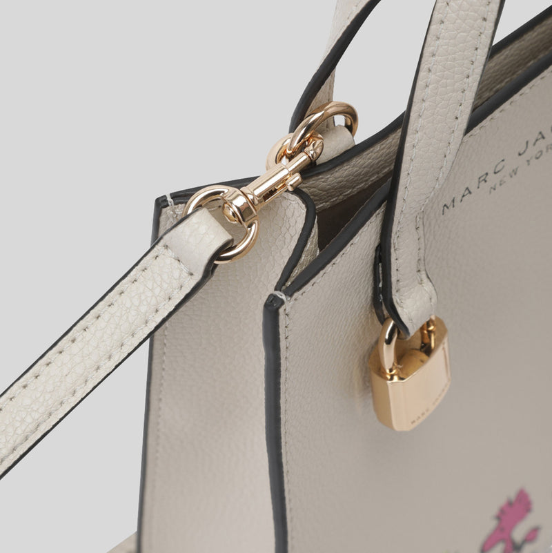 Marc Jacobs Grind 3 Woodstock Micro Tote Marshmallow 4S3HTT015H01