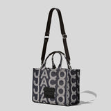 Marc Jacobs THE Monogram Denim Medium Tote Bag Denim Blue H001M12FA22