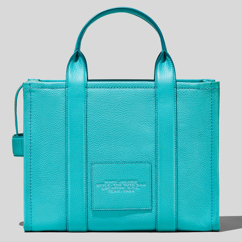 Marc Jacobs The Leather Medium Tote Bag Pool H004L01PF21