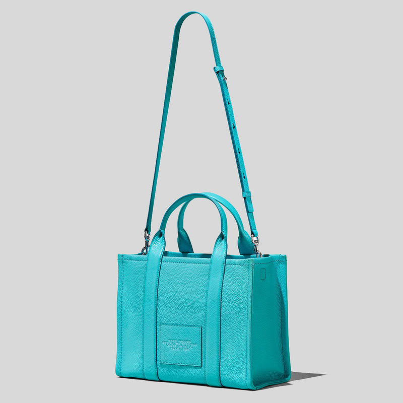 Marc Jacobs The Leather Medium Tote Bag Pool H004L01PF21