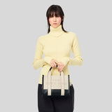 Marc Jacobs The Colorblock Small Tote Bag Ivory Multi H006L01RE22