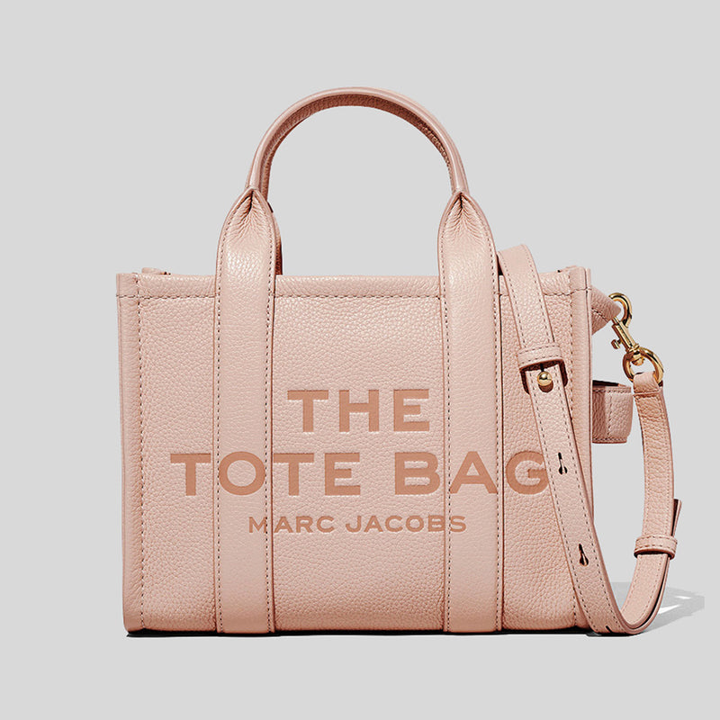 Marc Jacobs Leather The Tote Mini Traveler Tote Bag Rose H009L01SP21