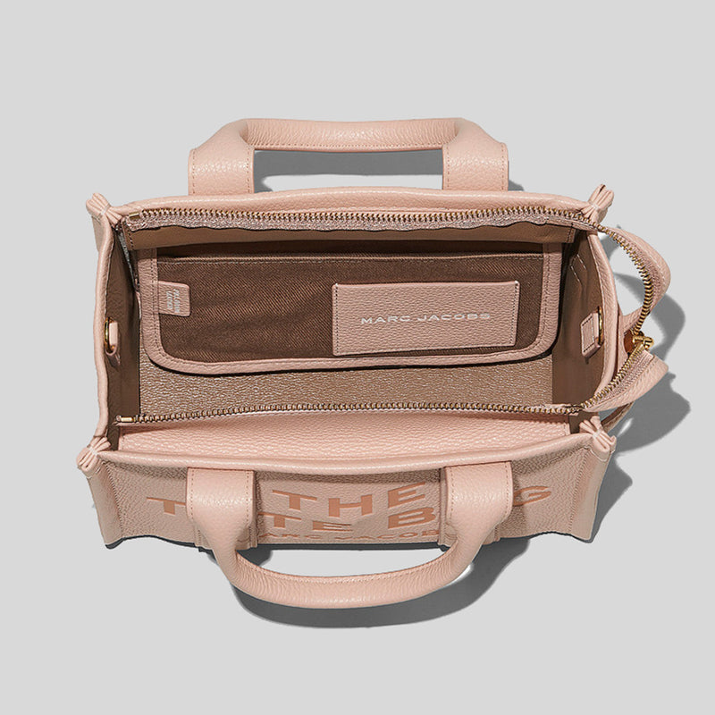 Marc Jacobs The Leather Small Tote Bag Traveler Tote Rose H009L01SP21