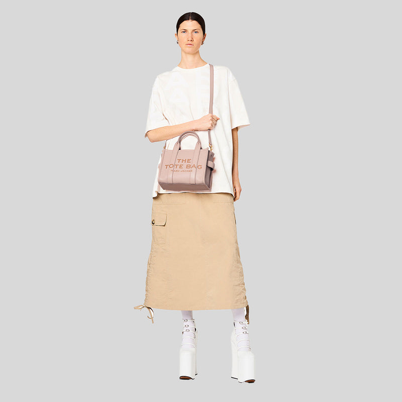 Marc Jacobs The Leather Small Tote Bag Traveler Tote Rose H009L01SP21