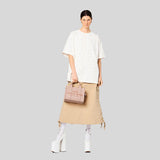 Marc Jacobs The Leather Small Tote Bag Traveler Tote Rose H009L01SP21