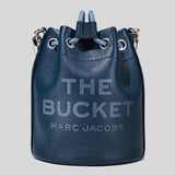 Marc Jacobs The Leather Bucket Bag Blue Sea H652L01PF22
