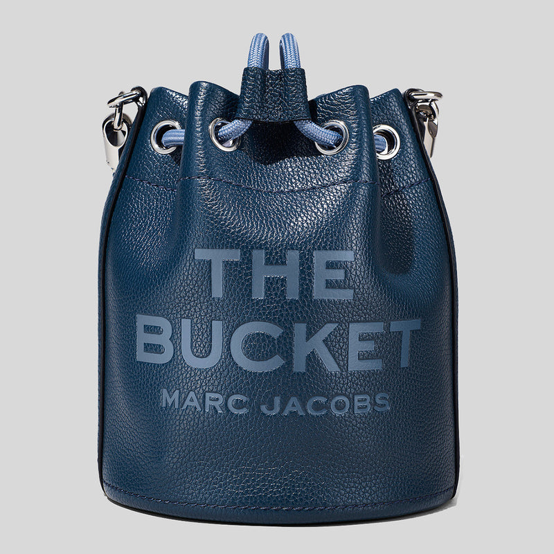 Marc Jacobs The Leather Bucket Bag Blue Sea H652L01PF22
