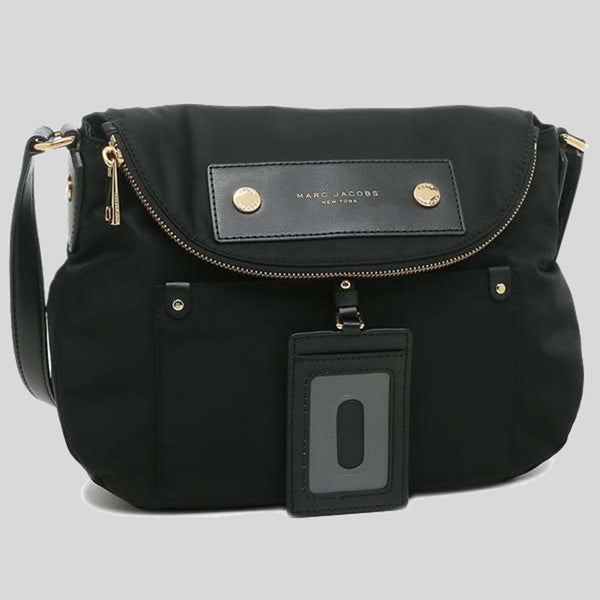 MARC JACOBS Preppy Natasha Nylon Crossbody Black M0014625
