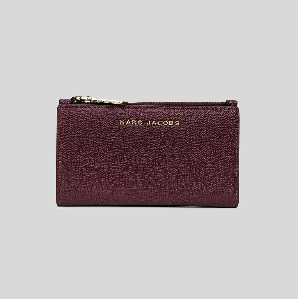 Marc Jacobs Daily Small Slim Bifold Wallet Pomegranate S105M06SP21 ...