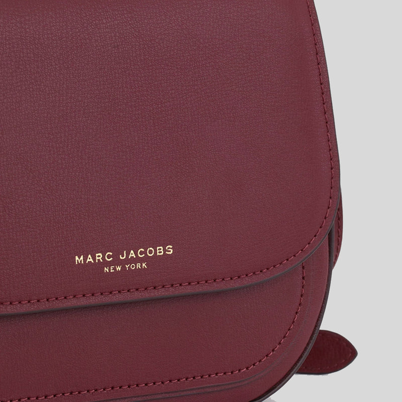 Marc Jacobs Mini Rider Flap Crossbody Bag Pomegranate M0014109