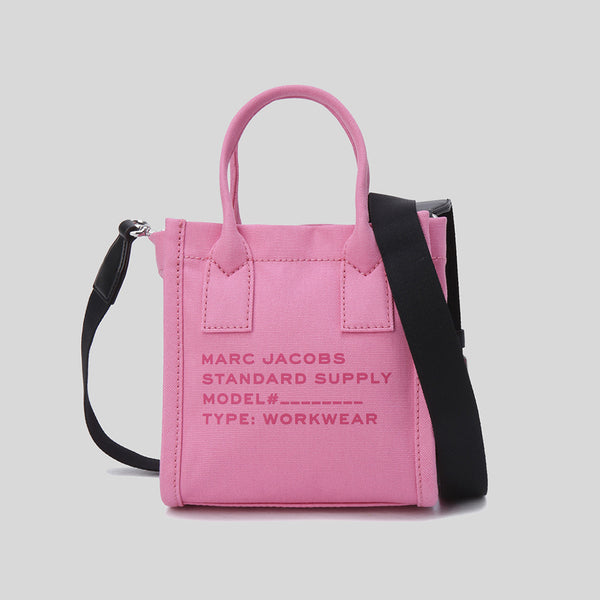 MARC JACOBS Canvas Standard Supply Small Tote Candy Pink 4S4HCR003H02