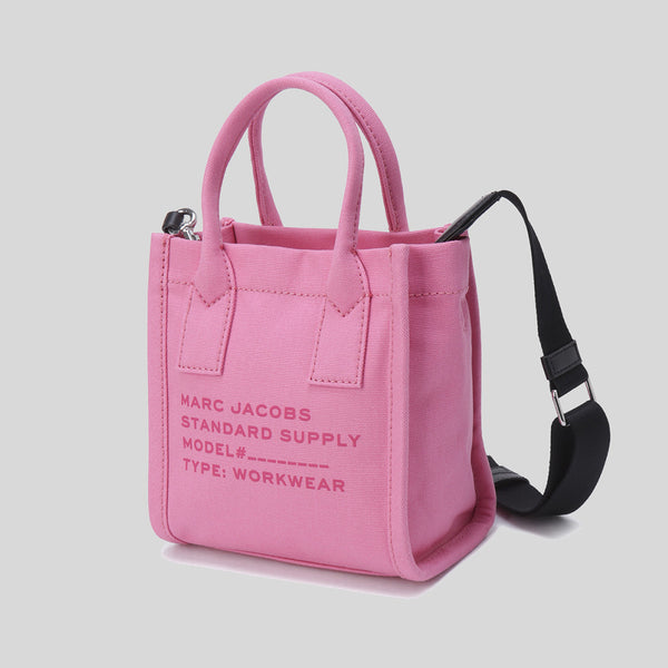 MARC JACOBS Canvas Standard Supply Small Tote Candy Pink 4S4HCR003H02