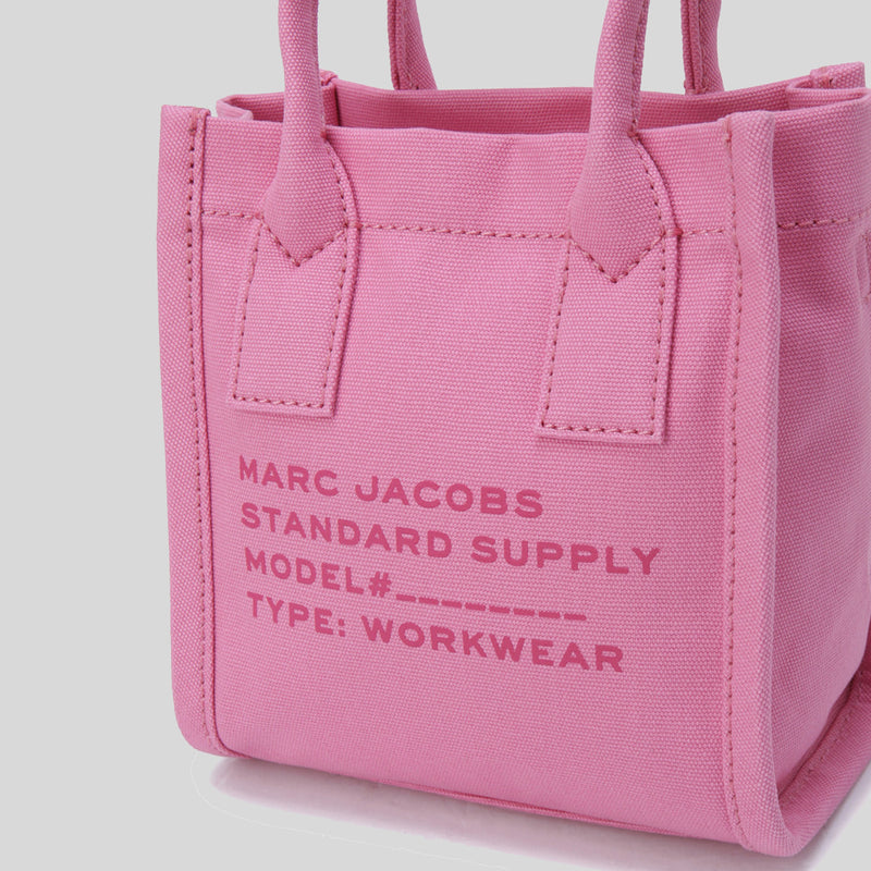 MARC JACOBS Canvas Standard Supply Small Tote Candy Pink 4S4HCR003H02