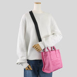 MARC JACOBS Canvas Standard Supply Small Tote Candy Pink 4S4HCR003H02