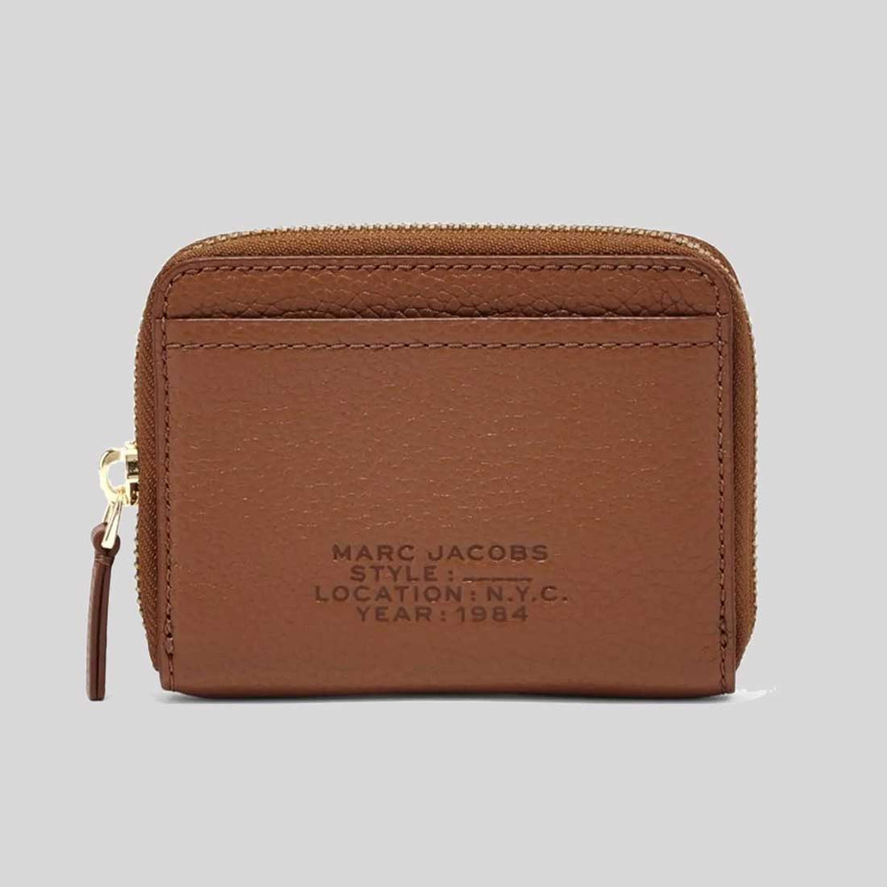 折りたたみ財布 MARC JACOBS CARAMEL LEATHER WALLET MARC JACOBS Groove Medium Bifold Wallet Cognac S104L01SP21