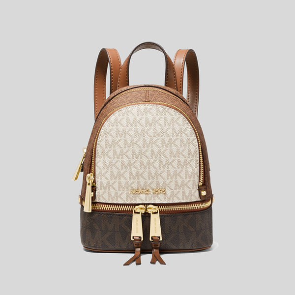 新作 MICHAEL KORS Rhea Mini Color-Block Logo リュックサック 新作 MICHAEL KORS Rhea Mini Color-Block Logo リュックサック