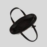 Michael Kors Jet Set Travel Extra-Small Saffiano Leather Top-Zip Tote Bag Black 35T9GTVT0L