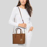 Michael Kors Jet Set Travel Extra-Small Saffiano Leather Top-Zip Tote Bag Luggage 35T9GTVT0L