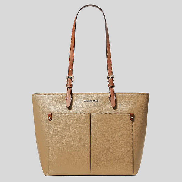 Jet Set Medium Pebbled Leather Tote Bag