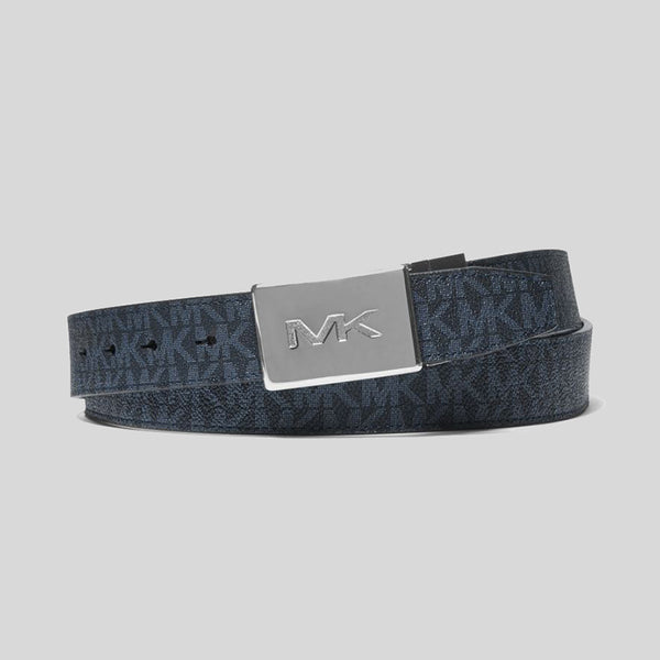 Michael Kors 4 in 1 Reversible Logo Belt Box Set ADMRL PL BLUE