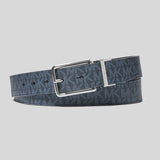 Michael Kors 4-in-1 Reversible Logo Belt Box Set ADMRL/PL BLUE 36H3LBLY4B